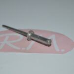 Remache cabeza alomada 4 x 16 mm