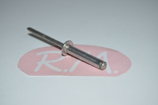 Remache cabeza alomada 5 x 25 mm