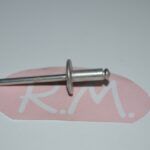 Remache aluminio cabeza ancha 4.8 x 12 mm