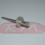 Remache aluminio cabeza ancha 4.8 x 12 mm