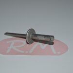 Remache aluminio cabeza ancha 4.8 x 20 mm