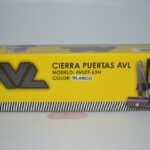 Cierrapuertas AVL con retenedor blanco