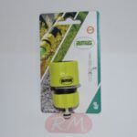 Conector rápido manguera jardín 1/2 con Stop