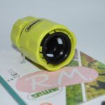 Conector rápido manguera jardín 1/2 con Stop