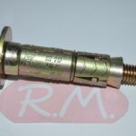 Anclaje metálico con tornillo M10 x 80 Ø16