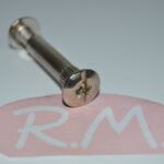 Tornillo unión M-6 cromado 35 a 46 mm