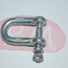 Grillete recto galvanizado M-6 1/4