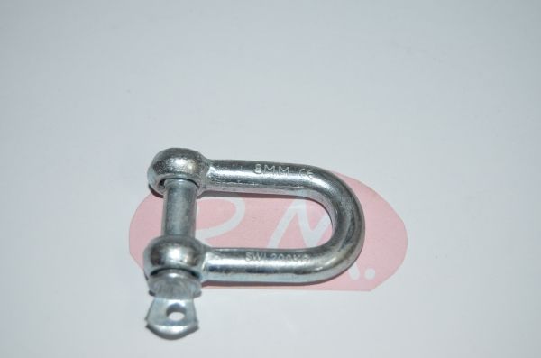 Grillete recto galvanizado M-8 5/16