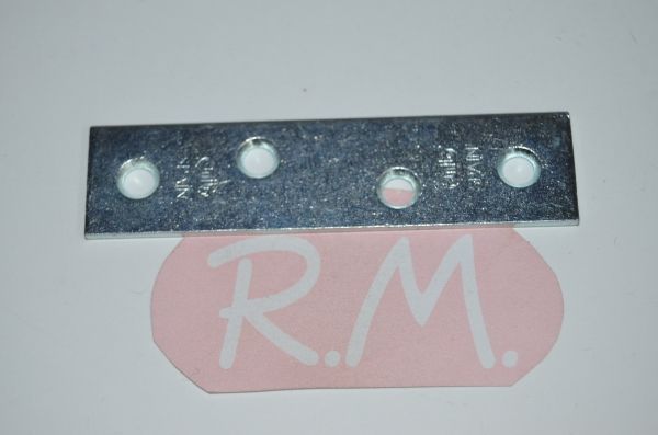 Placa ensamblar zincada 80 mm