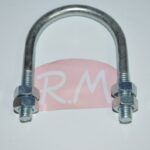Abarcón galvanizado M-8 1" 1/2 49 mm
