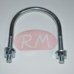 Abarcón galvanizado M-8 2" 63 mm