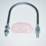 Abarcón galvanizado M-8 2 1/2" 77 mm