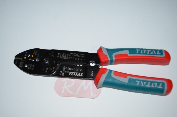 Alicate pelacables Total 215 mm