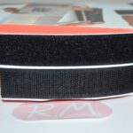 Velcro adhesivo ancho 20 mm negro